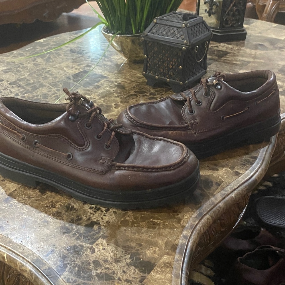 Dockers Brown Leather Loafers